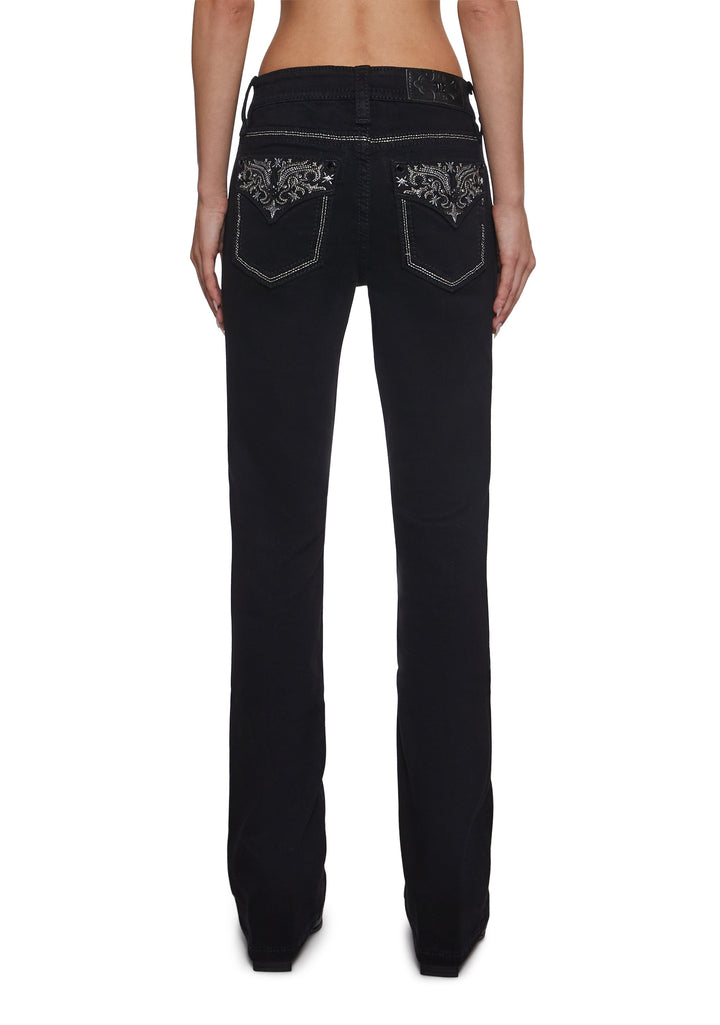 32" Mid-Rise Boot Denim Jeans