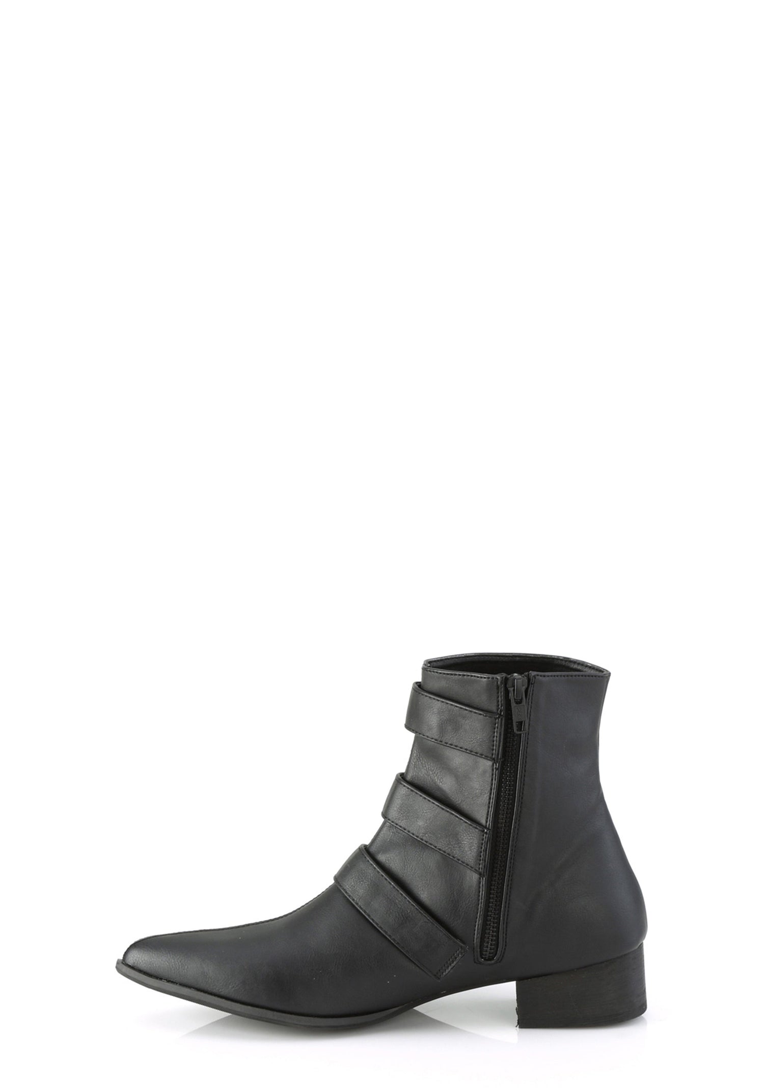 Warlock-50-C Pointed Ankle Boots