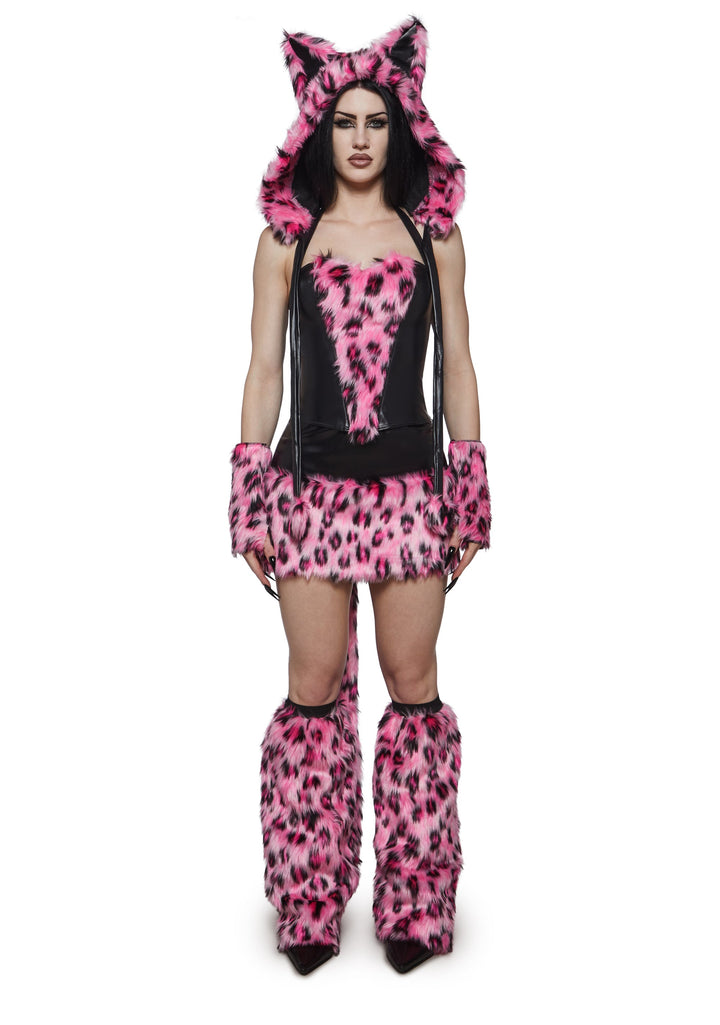 Wild Leopard Babe Costume