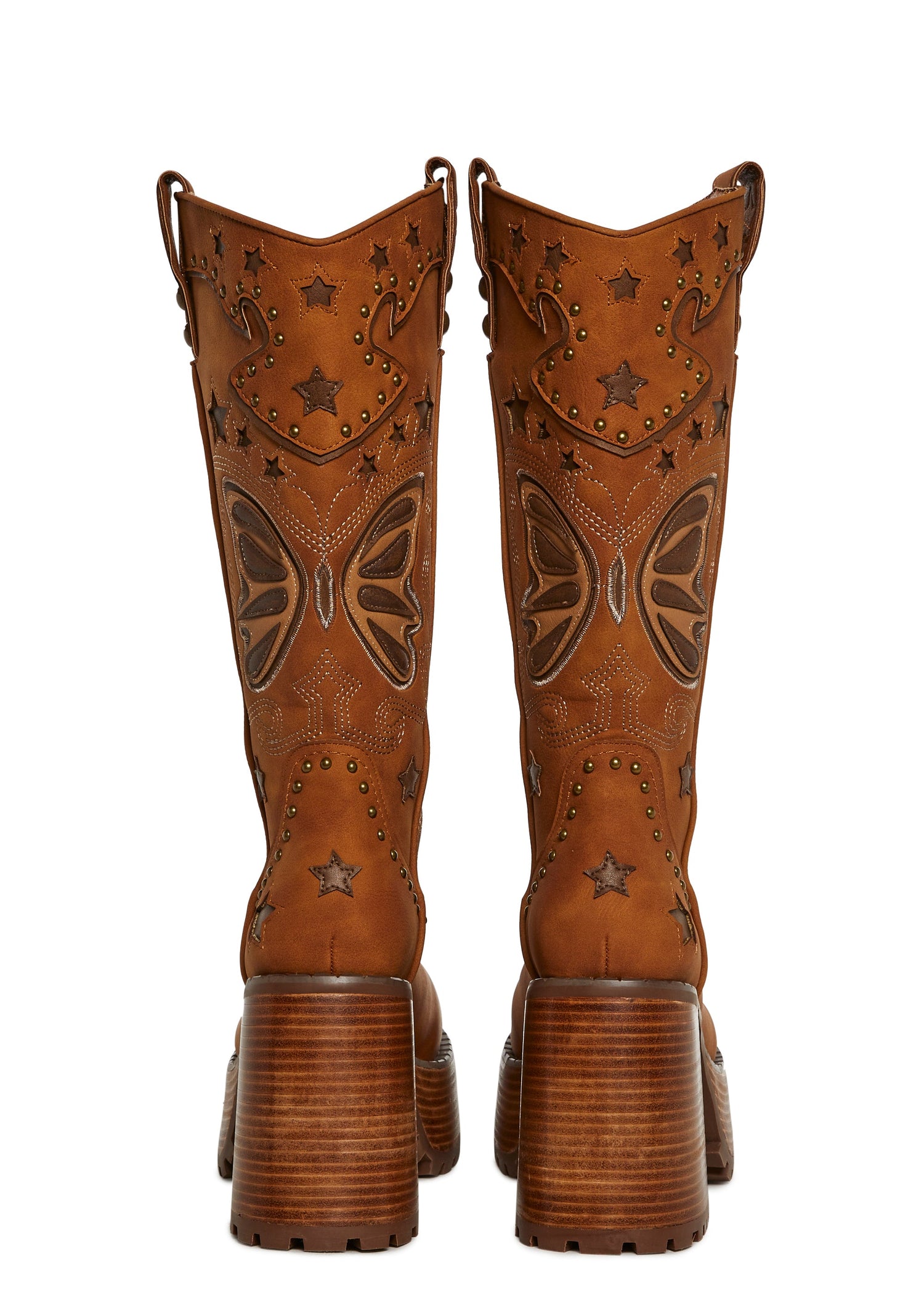 Butterfly Rodeo Western Boots - Copper