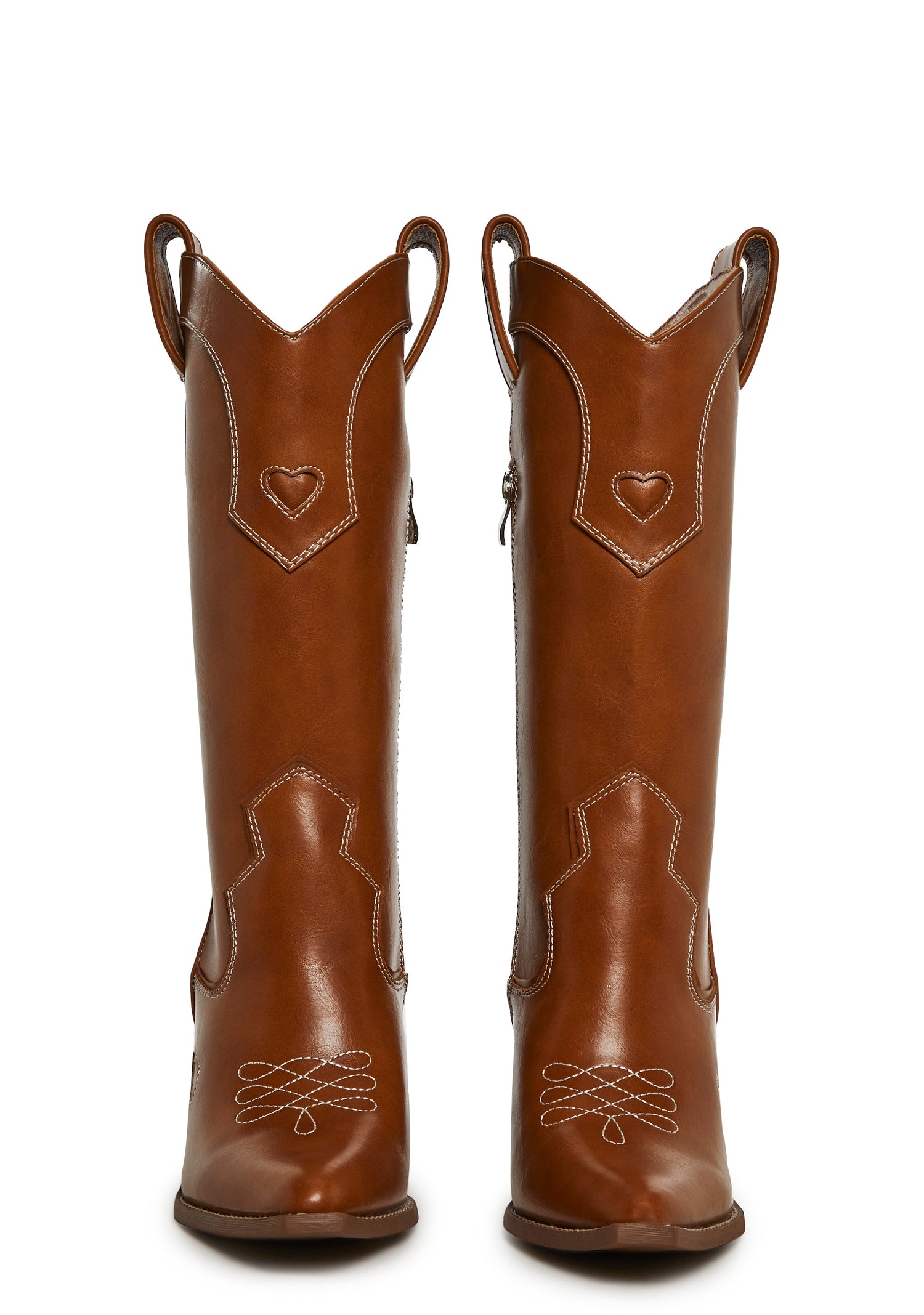Basic Present Perfect Cowgirl Boot - Carmel