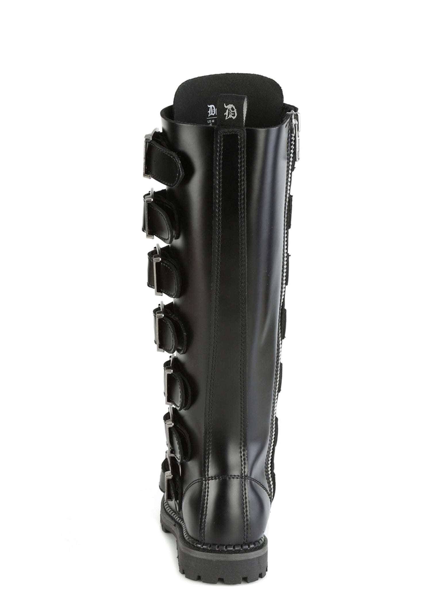 Riot-21MP Buckled Knee High Combat Boots