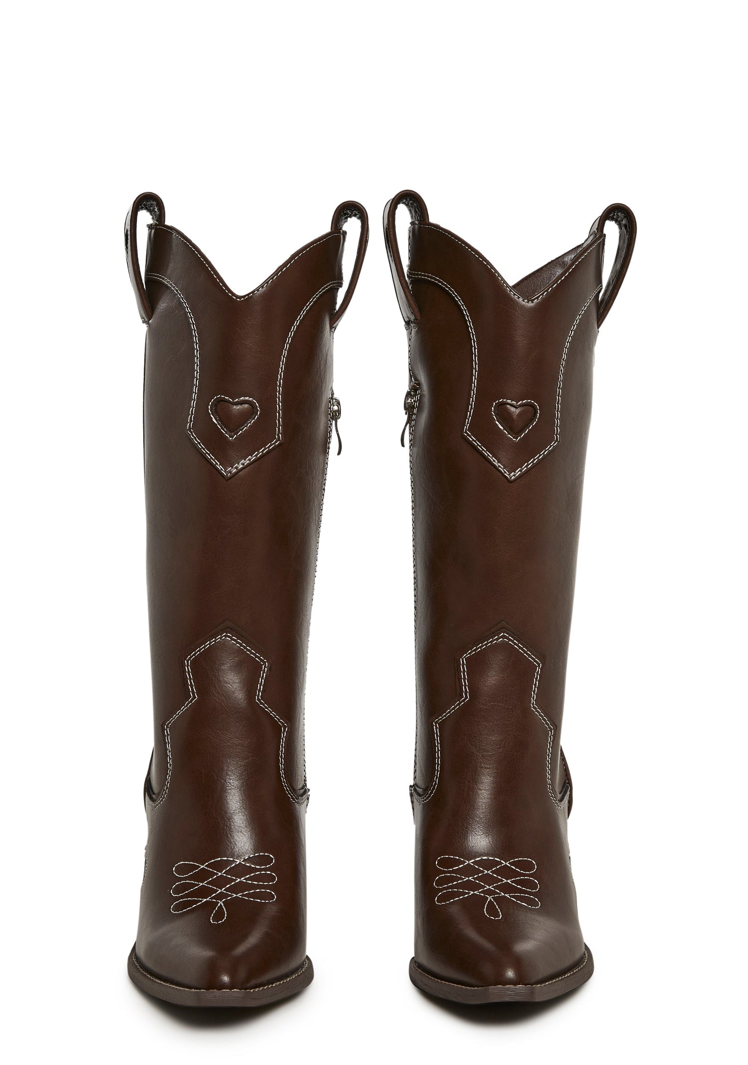 Basic Present Perfect Cowgirl Boot - Brown