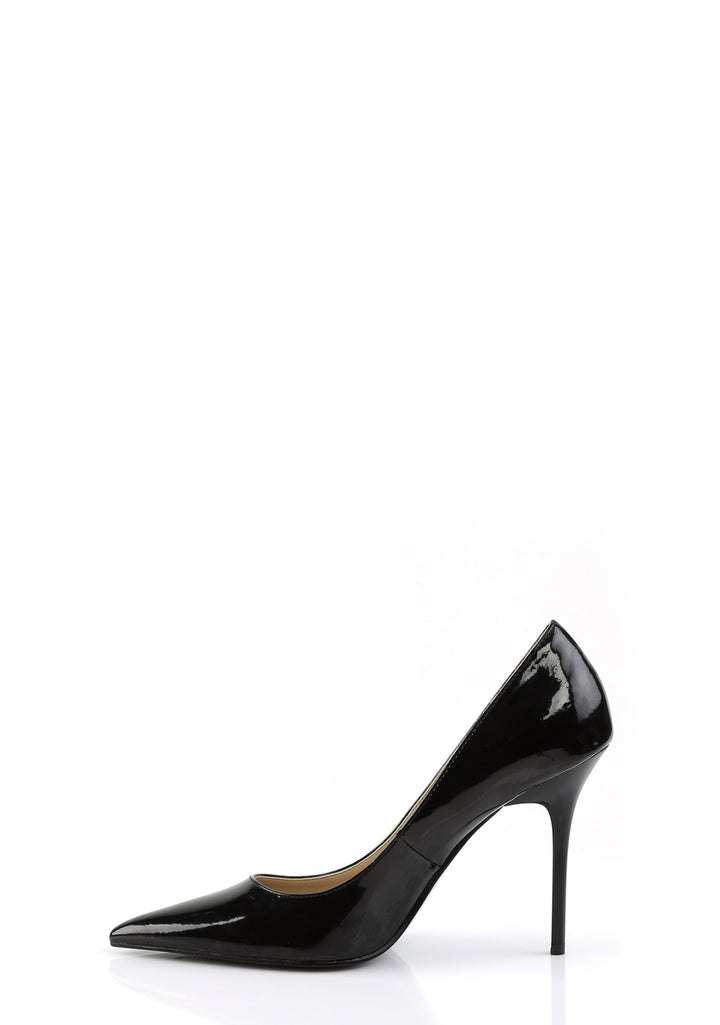 Classique-20 Pointed-Toe Pump-Black