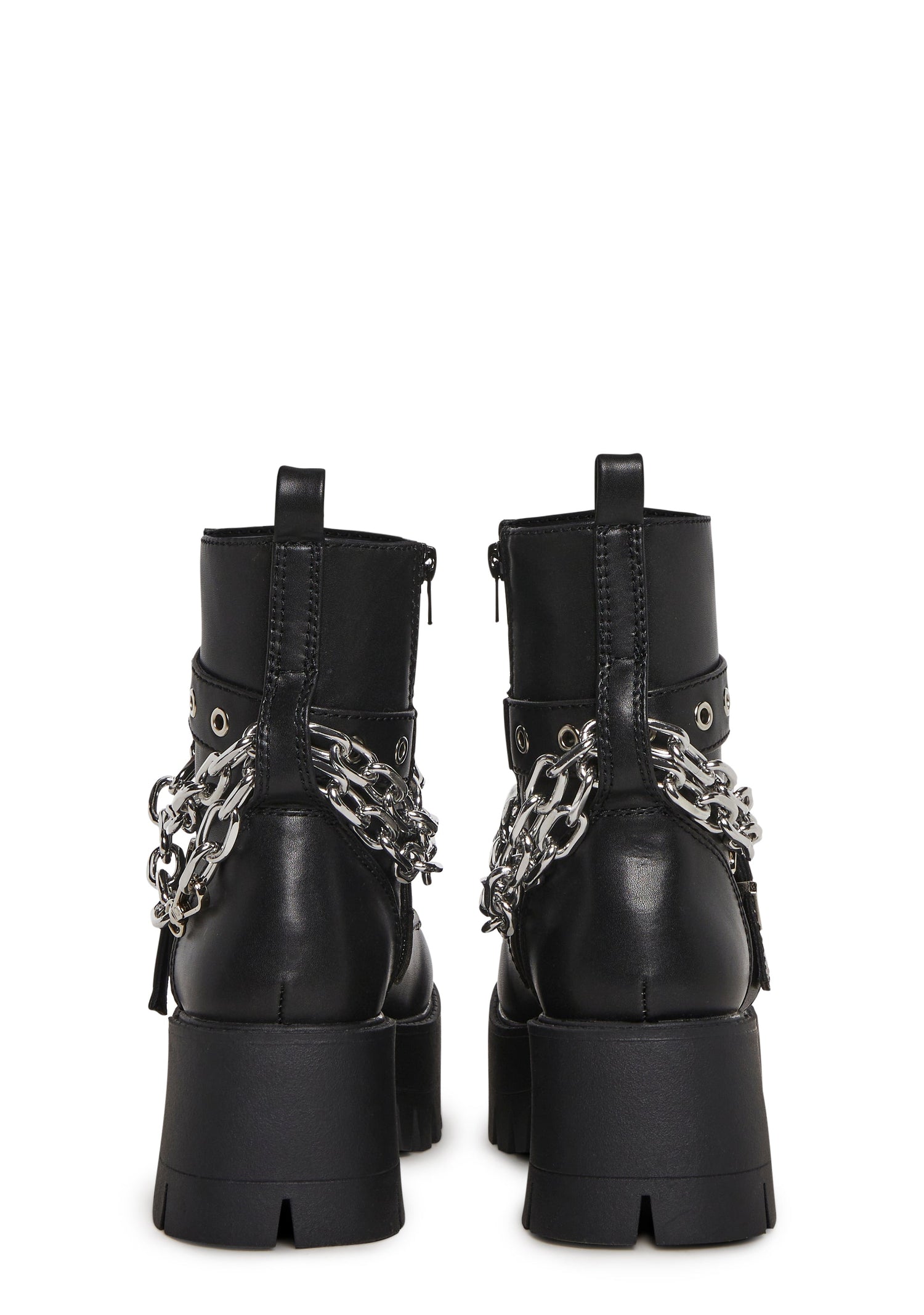 Bad Girl Blues Platform Boots