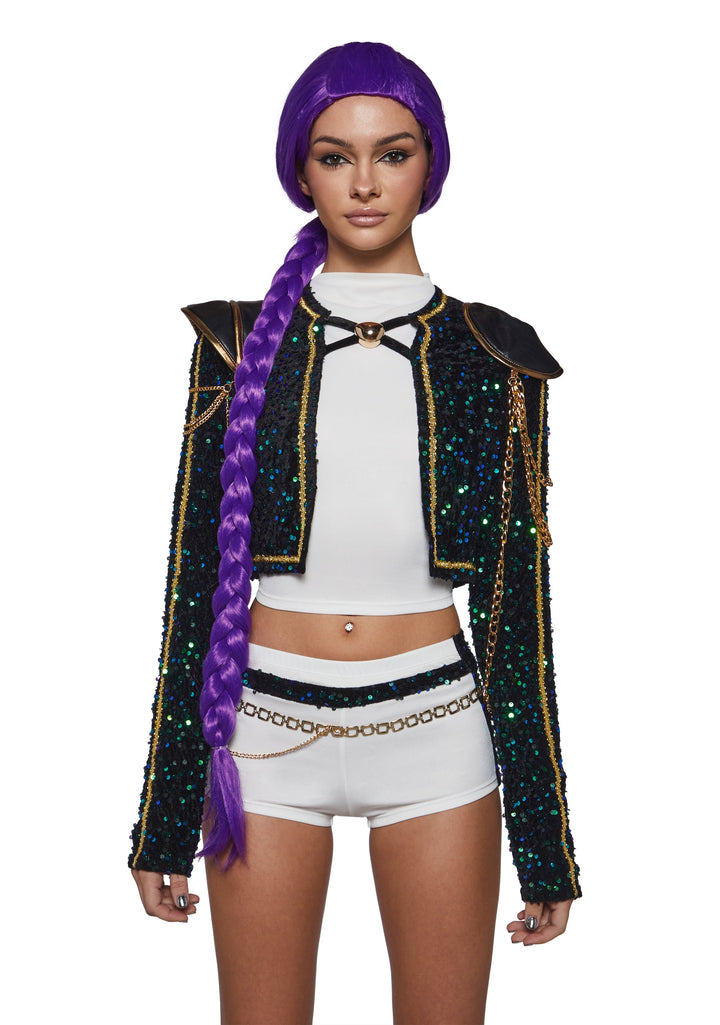 K Popstar Braided Wig