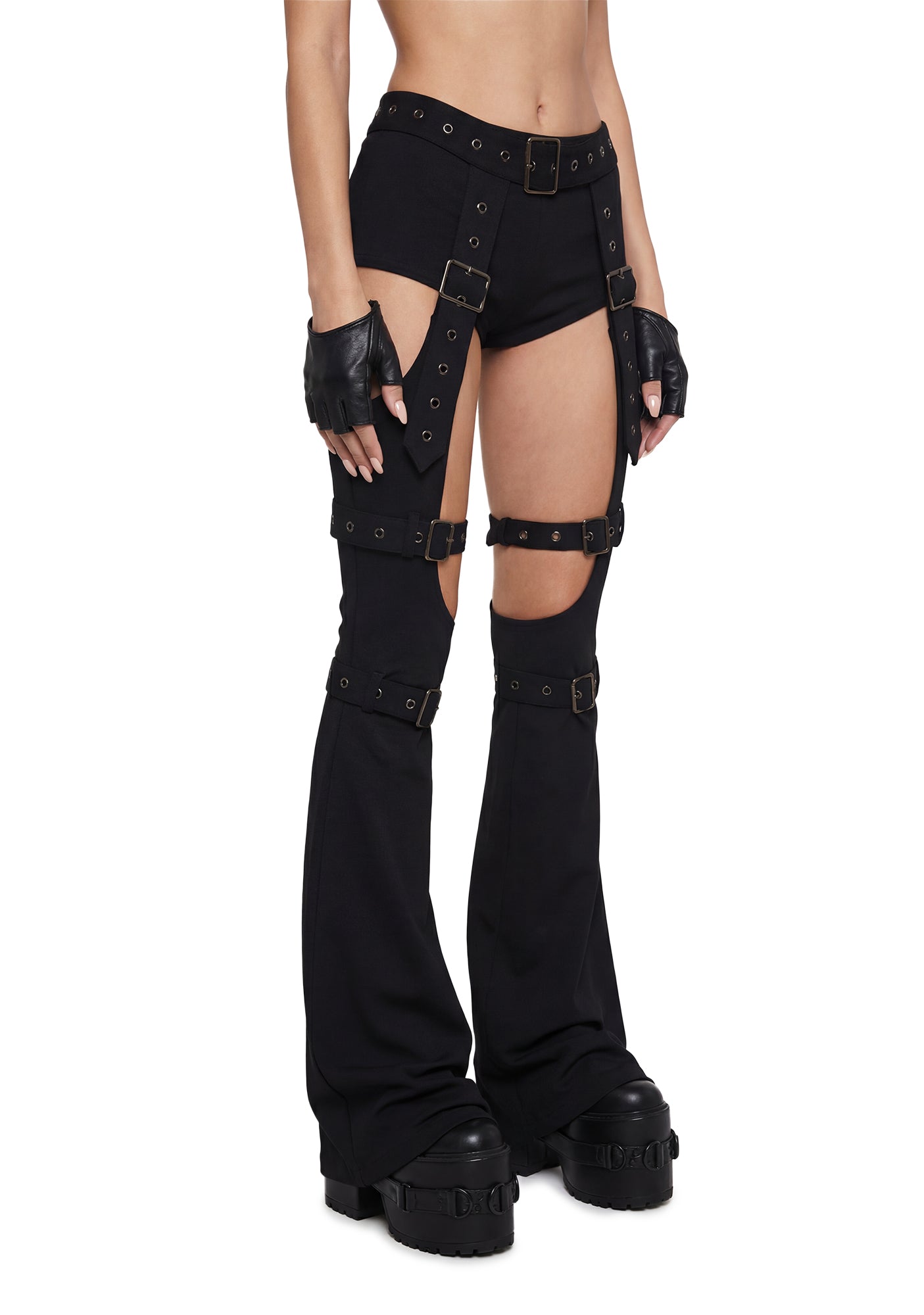 Oracle Buckle Shorts With Chaps