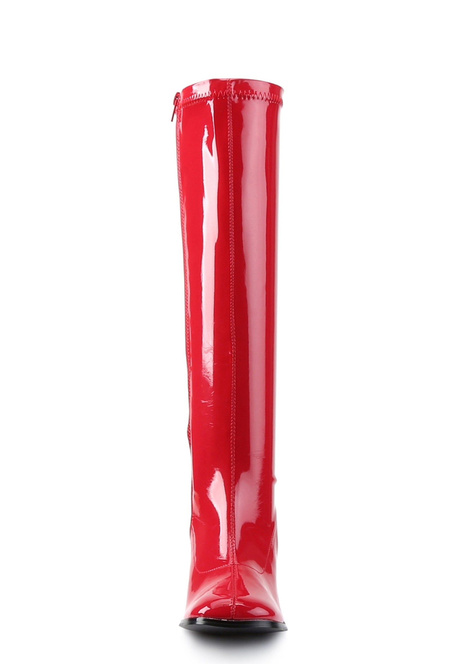 Gogo 300 Knee High Boots - Red