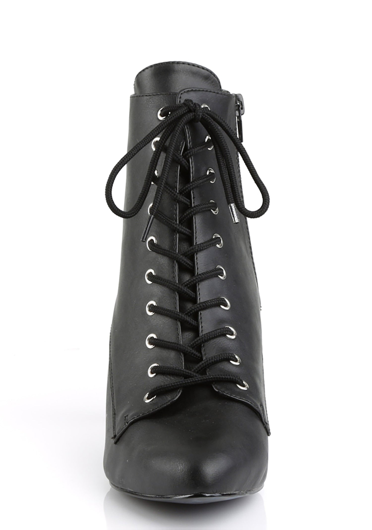 Divine-1020 Ankle Boot-Black PU