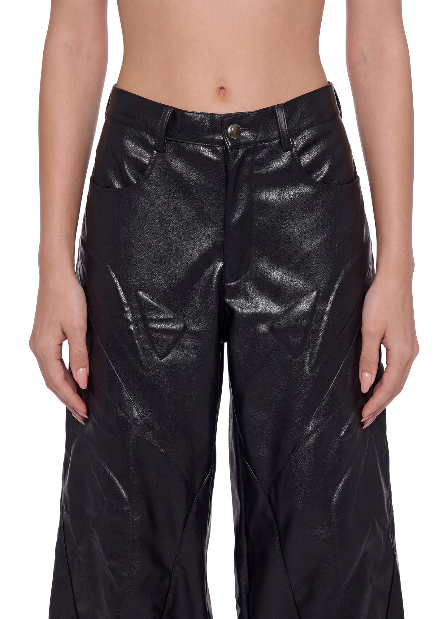 Octane Oversize Leather Pants