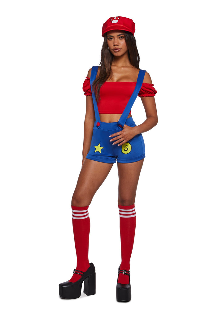Let's A Go Shorts Costume
