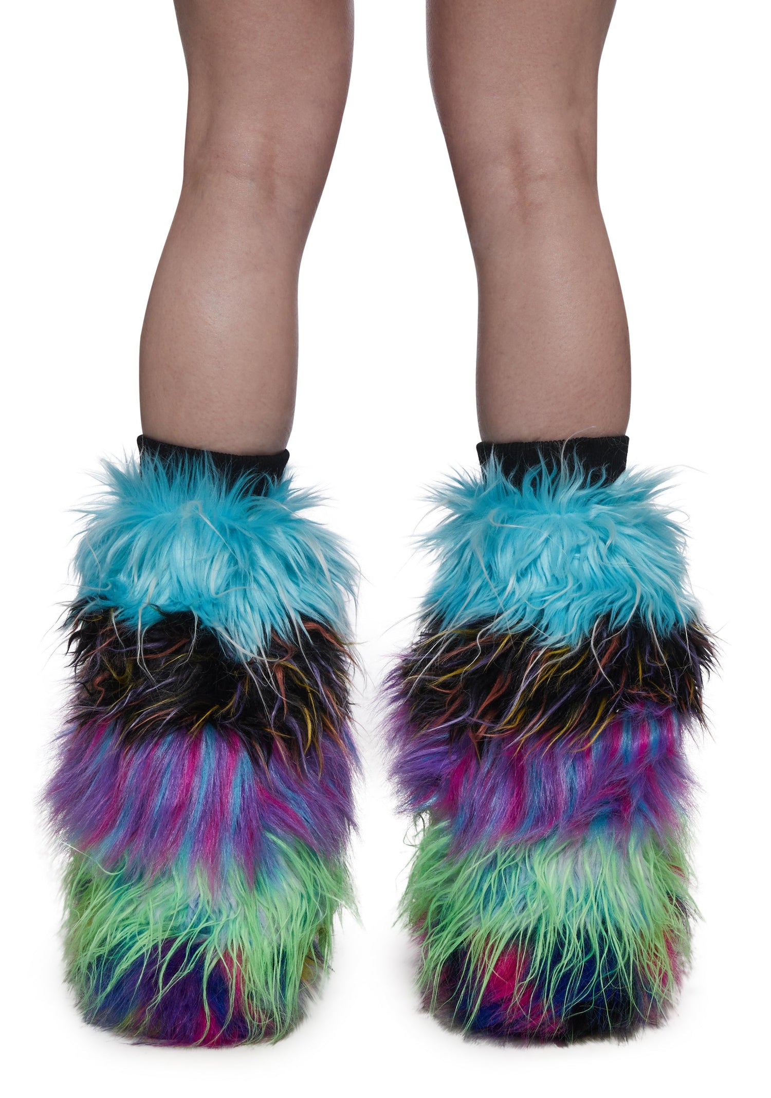 Little Monster Fur Leg Warmers