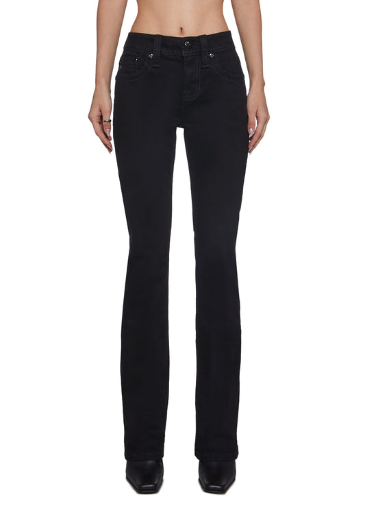 32" Mid-Rise Boot Denim Jeans