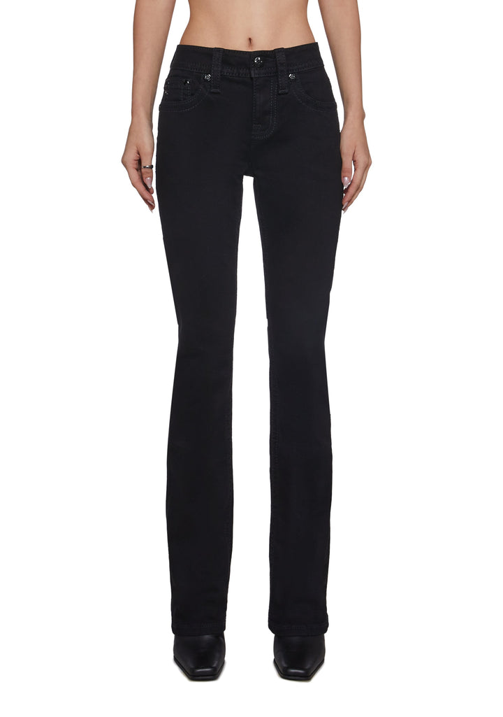 32" Mid-Rise Boot Denim Jeans