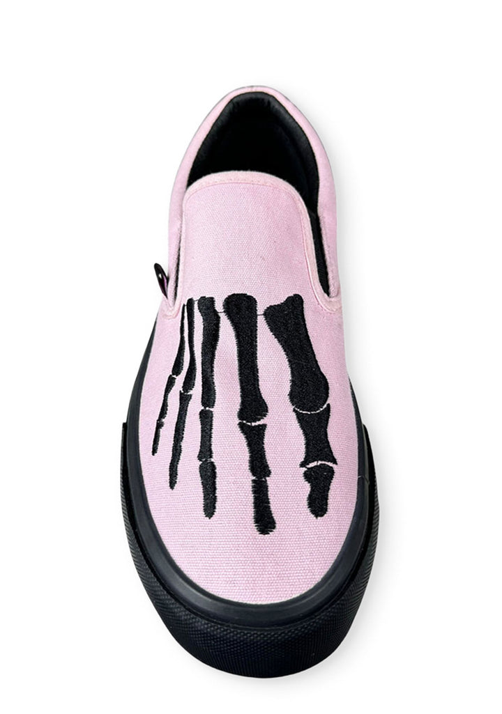 Chill Bones Slip On Platform Shoe - Pink