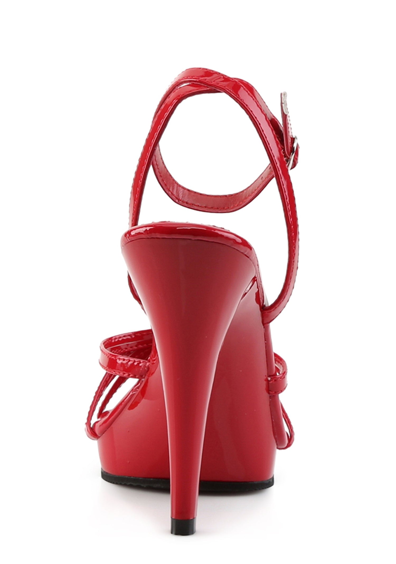 Falir-436 Ankle Wrap Sandal - Red