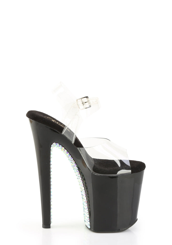 Xtreme-808SPRS Ankle Strap Sandals-Black