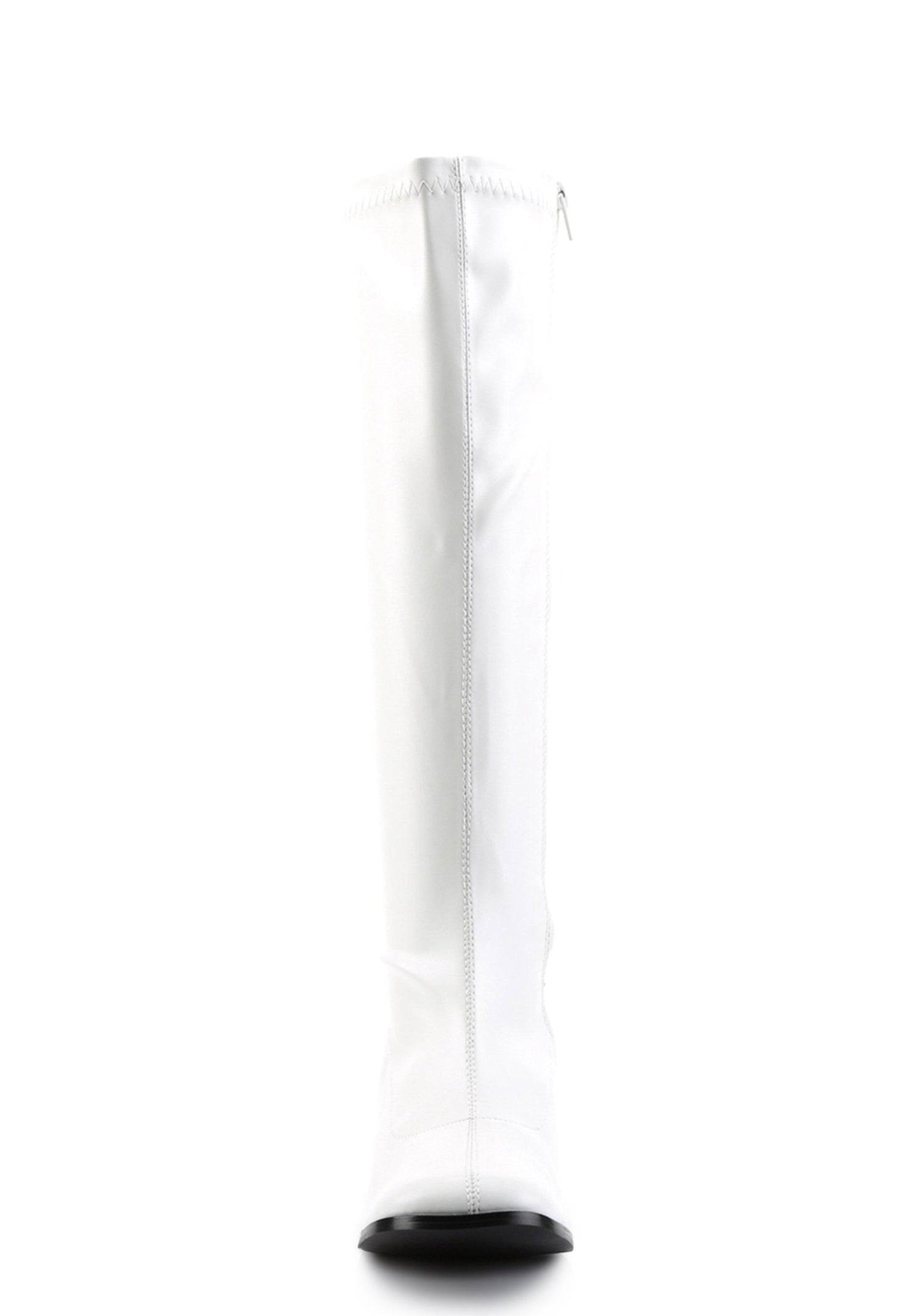 Gogo 300 Knee High Boots - White