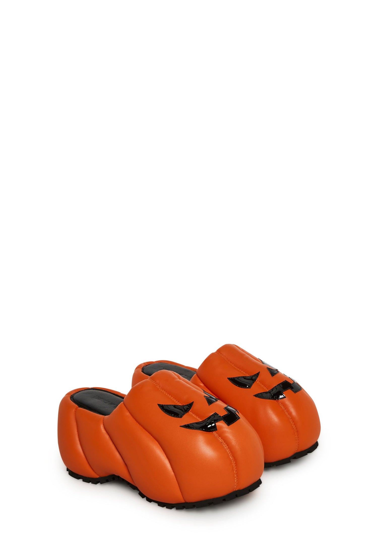 Pumpkin Patch Platform Clogs
