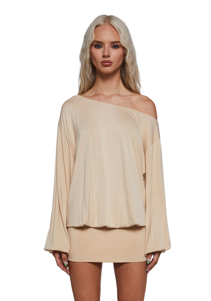 No Notes Off The Shoulder Dress