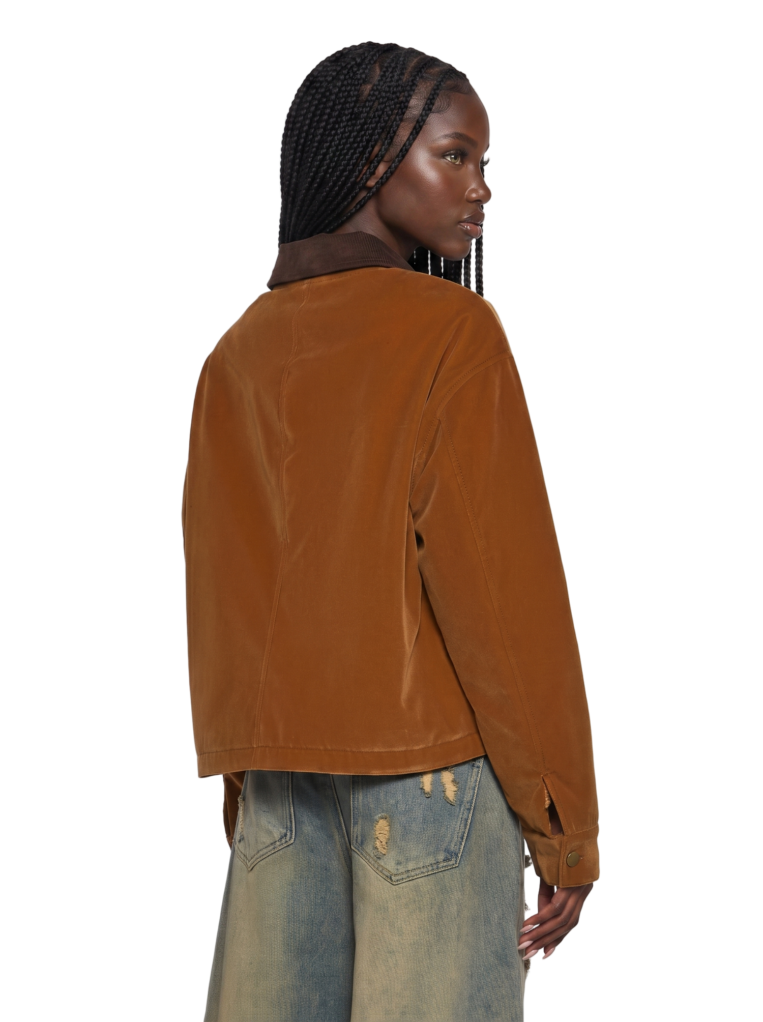 Fall Wanderer Cropped Workwear Jacket