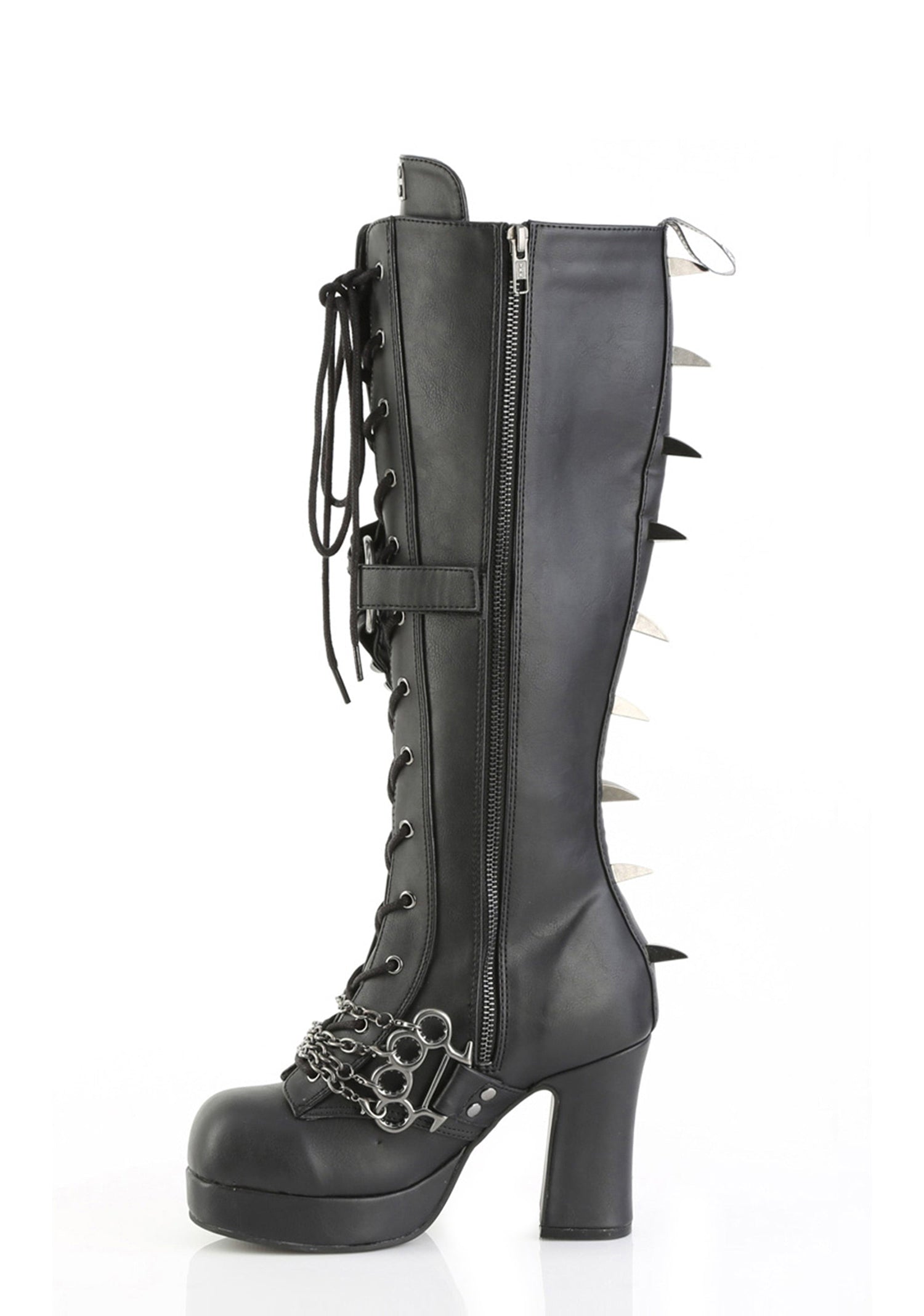 Gothika-108 Platform Knee High Boots