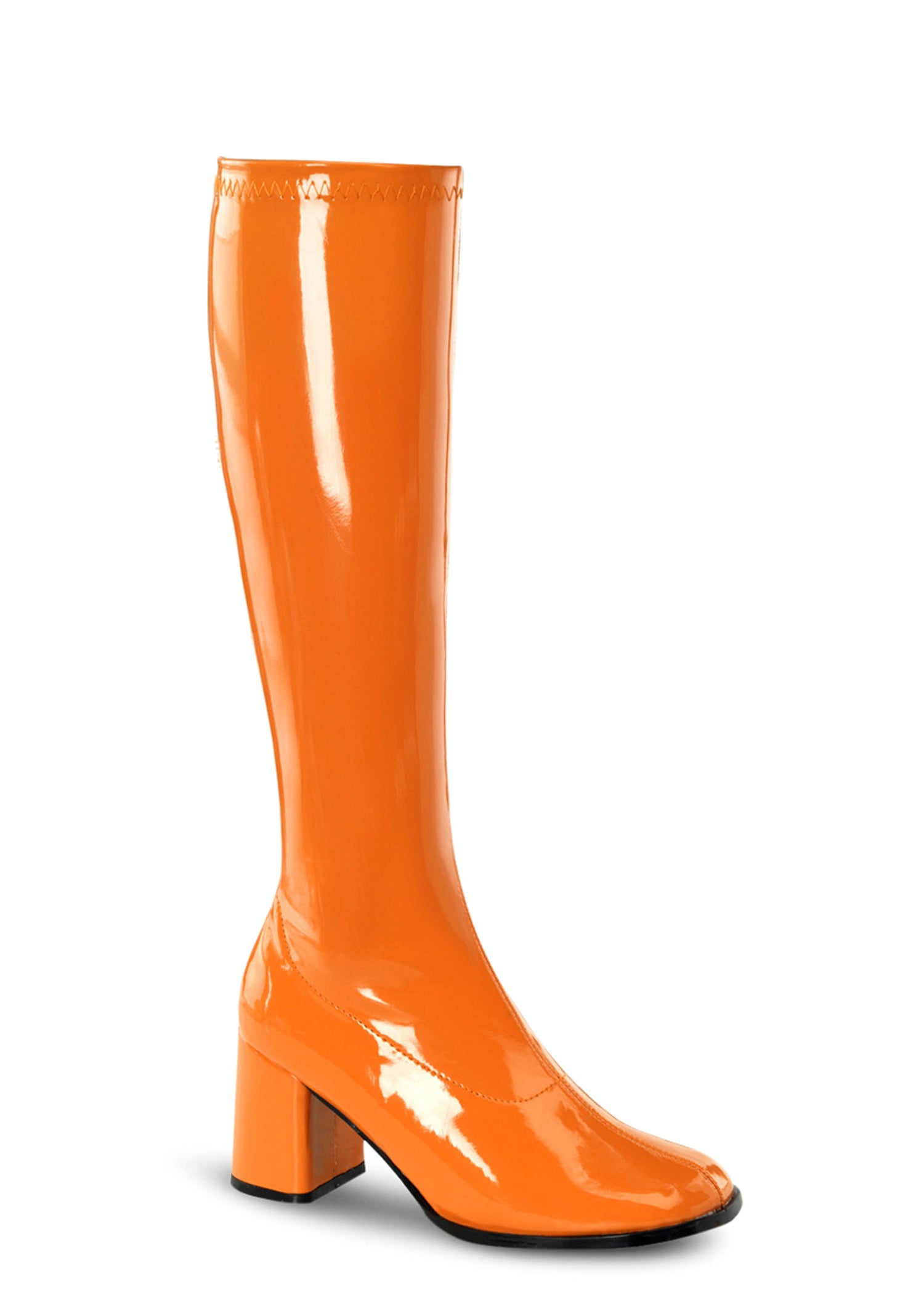 Gogo 300 Knee High Boots - Orange