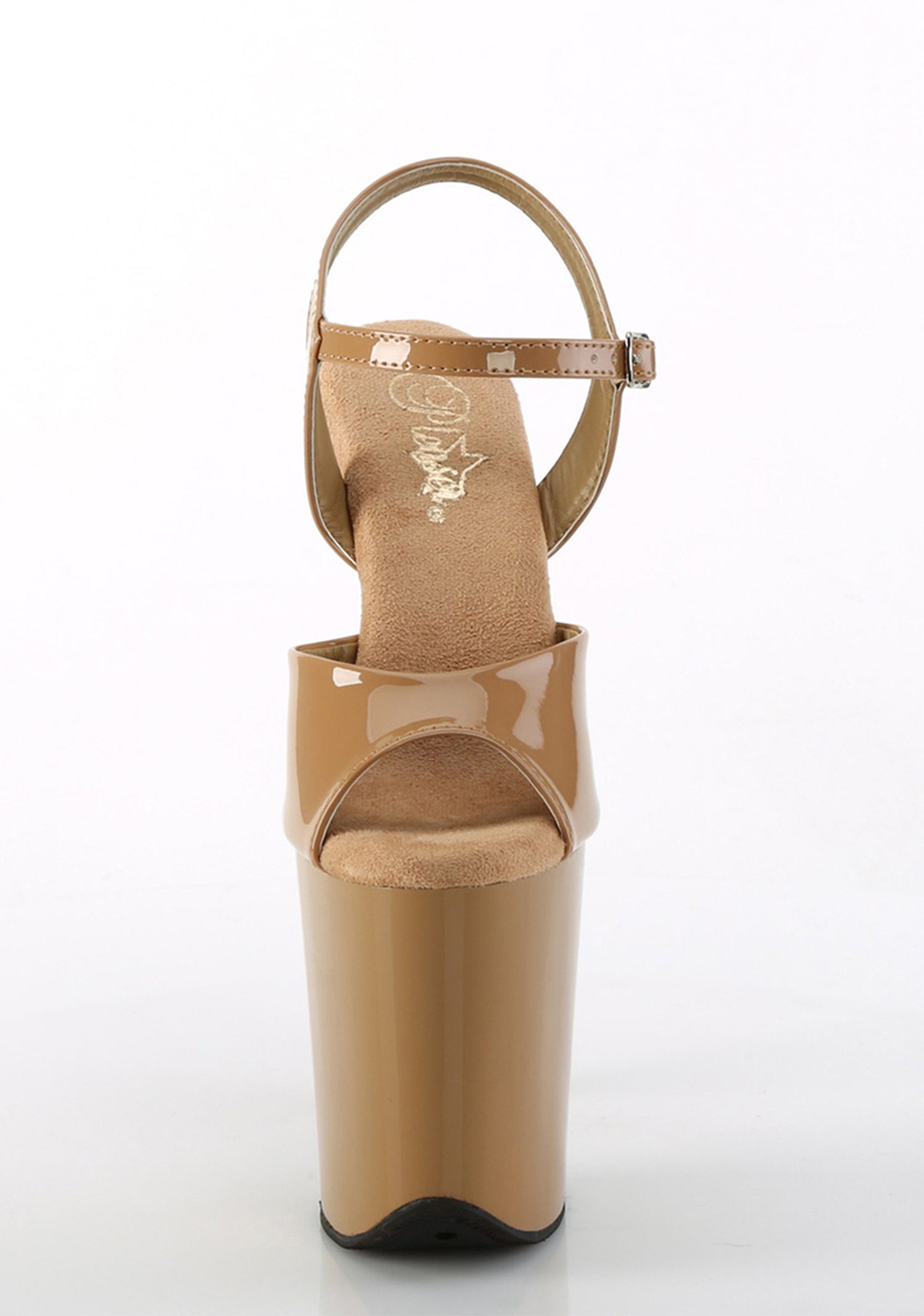 Flamingo-809 Platform Ankle Strap Sandals-Toffee