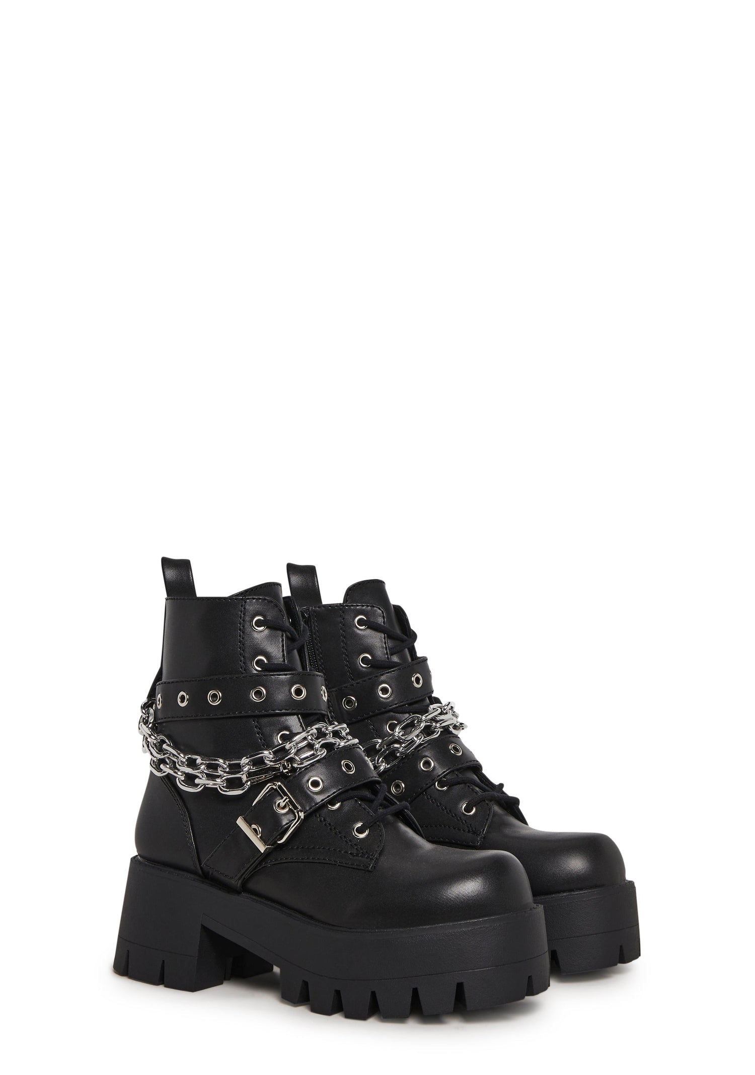 Bad Girl Blues Platform Boots