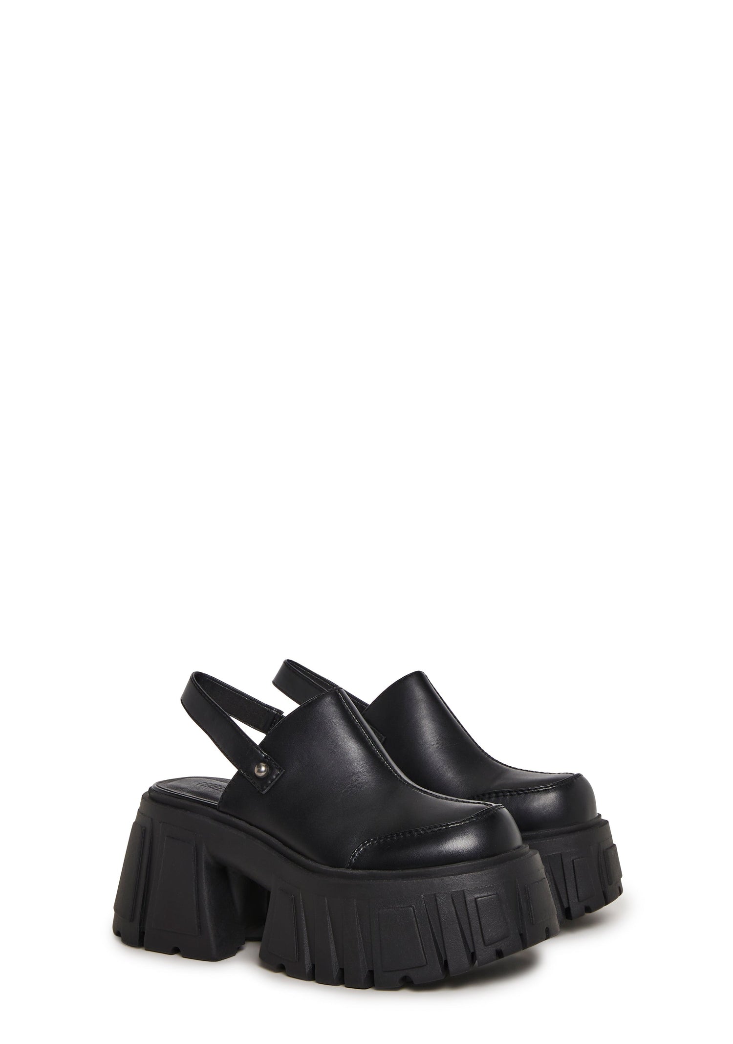Utopia Platform Mules - Black
