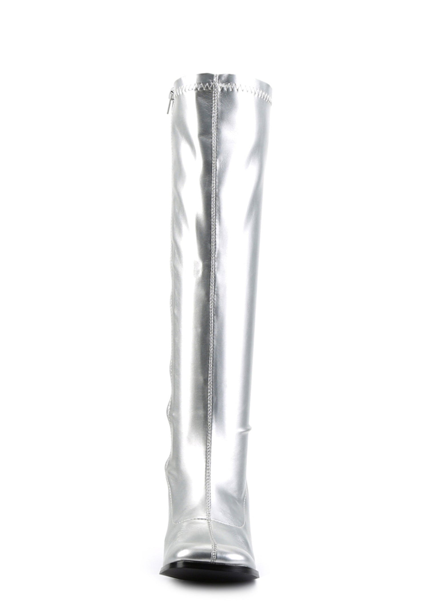 Platinum Go-Go Dancer Boots