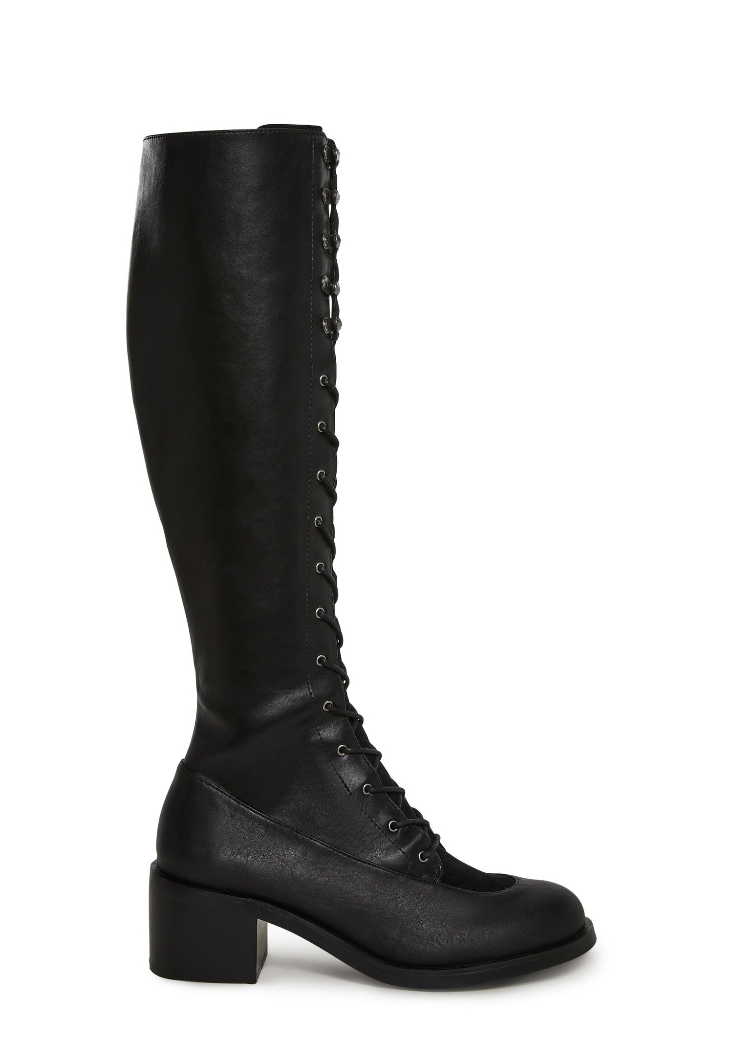 Sepia Filter Memories Lace Up Boots
