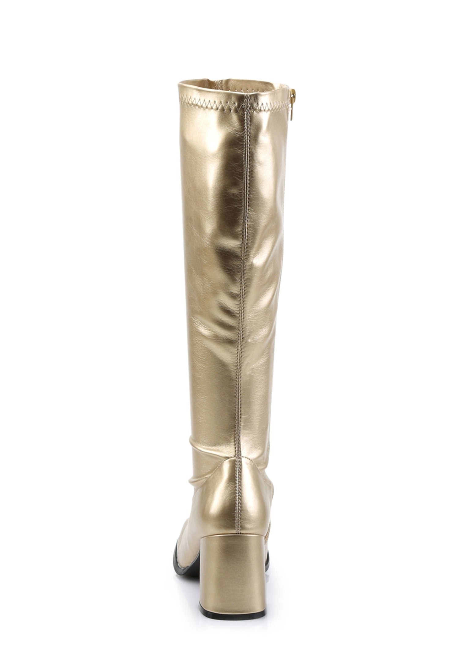 Gogo 300 Knee High Boots - Gold