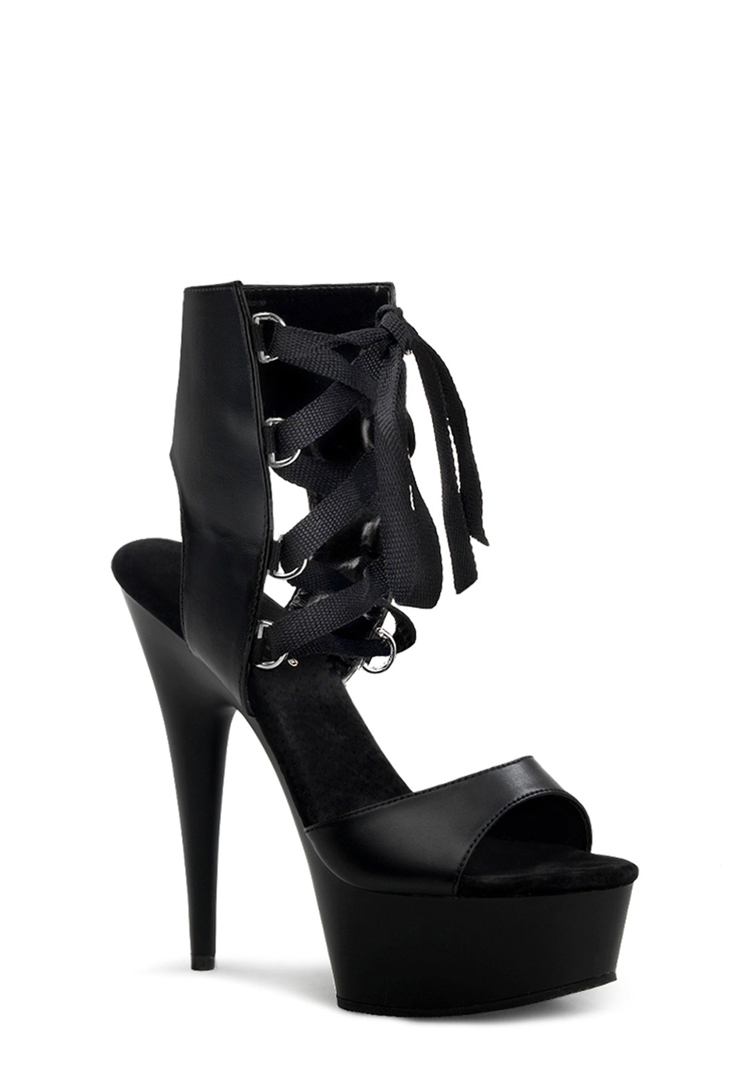 Delight 600-14 Open Toe Platform Heels