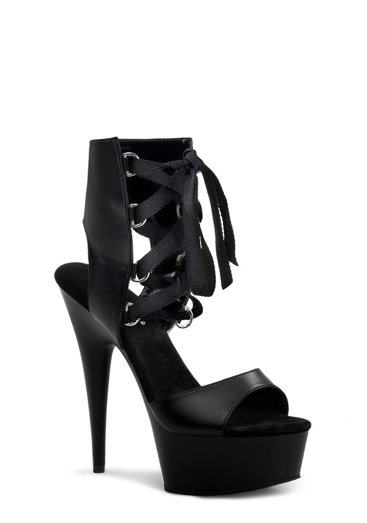 Delight 600-14 Open Toe Platform Heels
