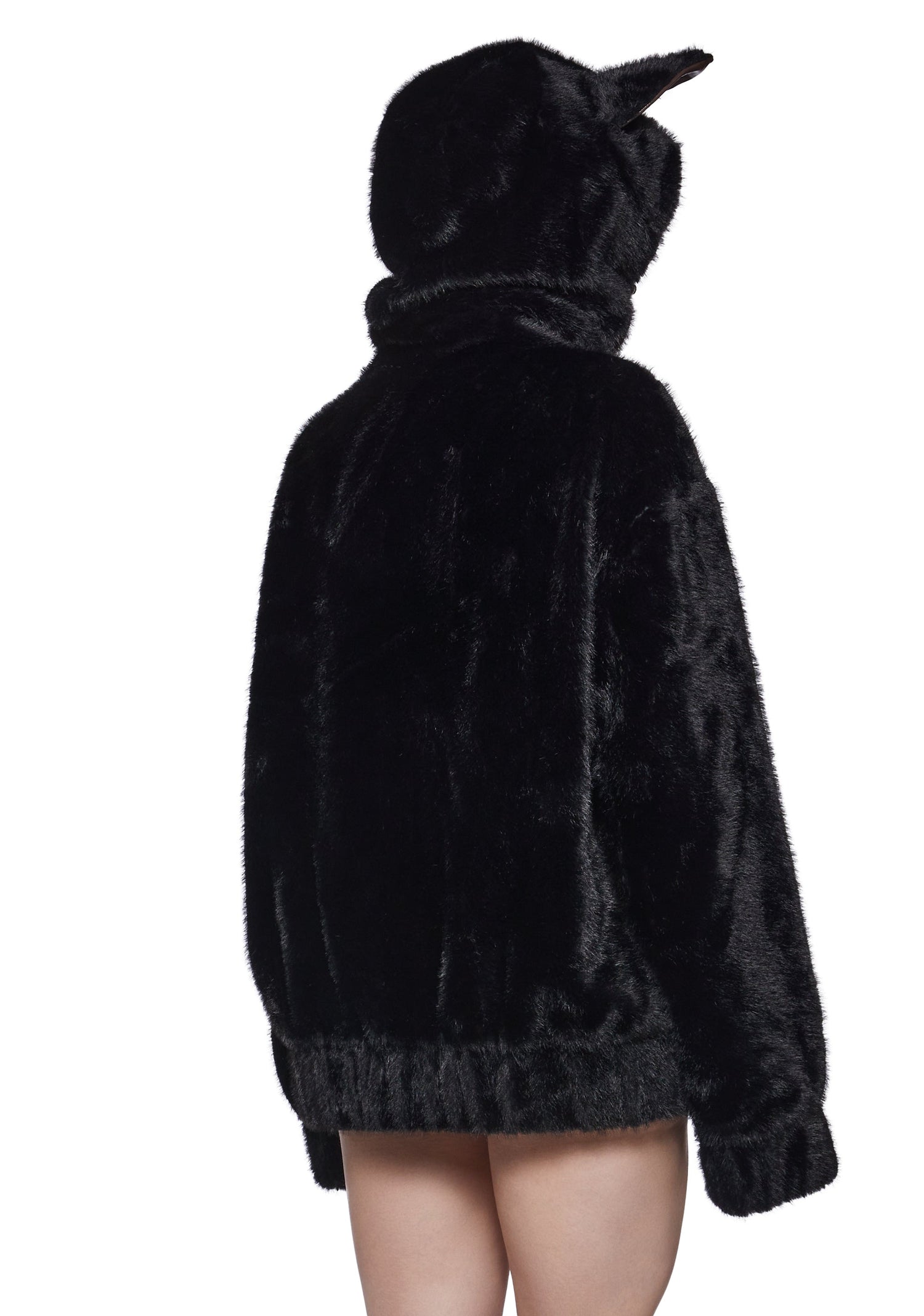Hell Hound Fur Oversized Hoodie