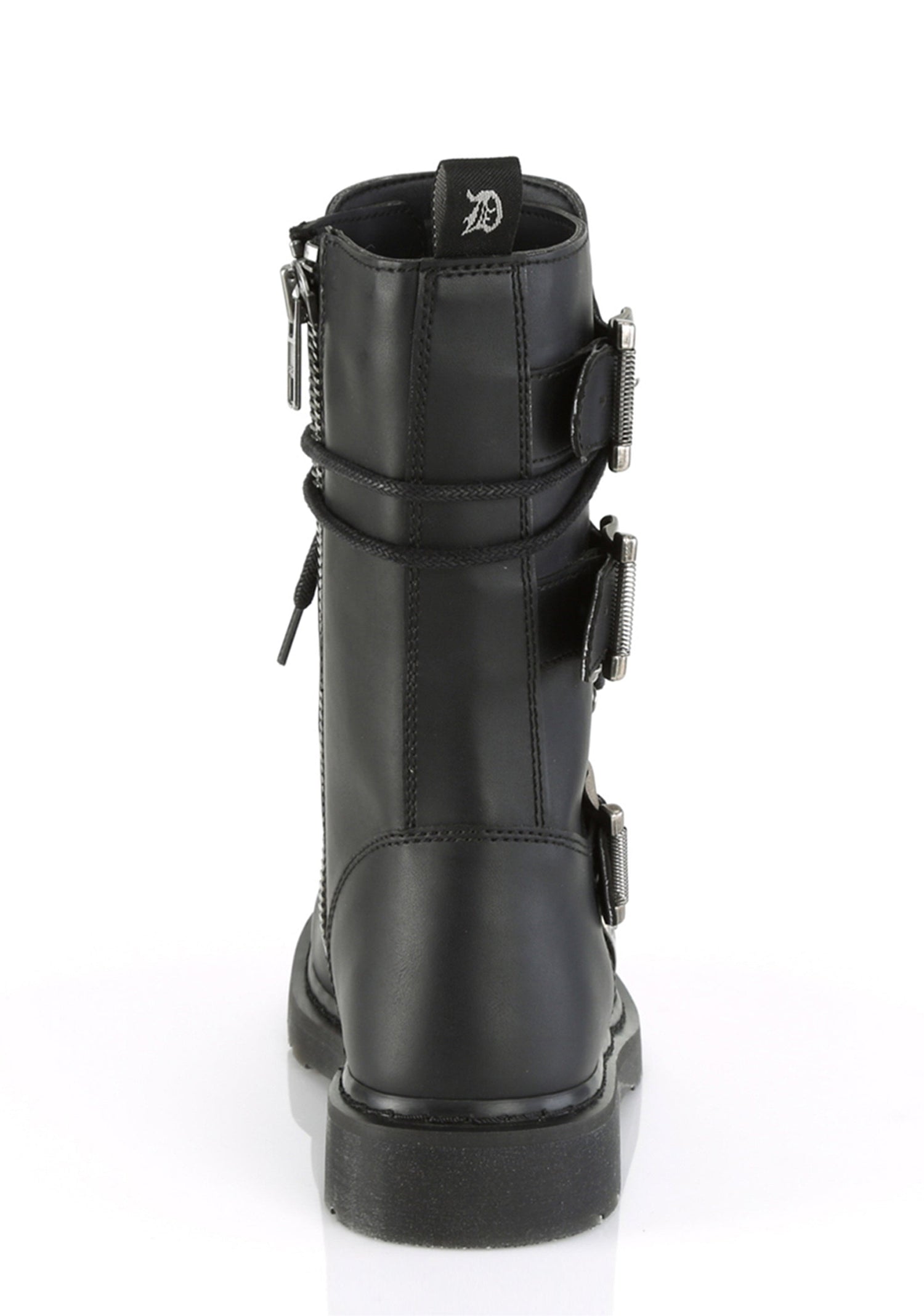 Bolt-265 Buckle Combat Ankle Boots