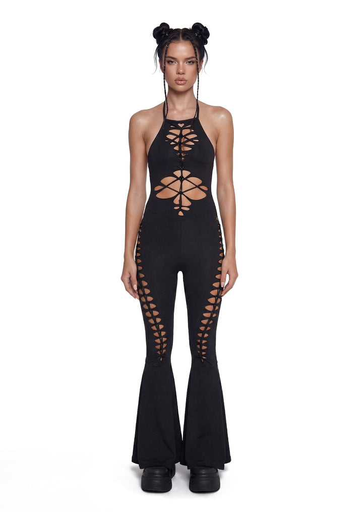 Submerged Ecstasy Cut Out Jumpsuit
