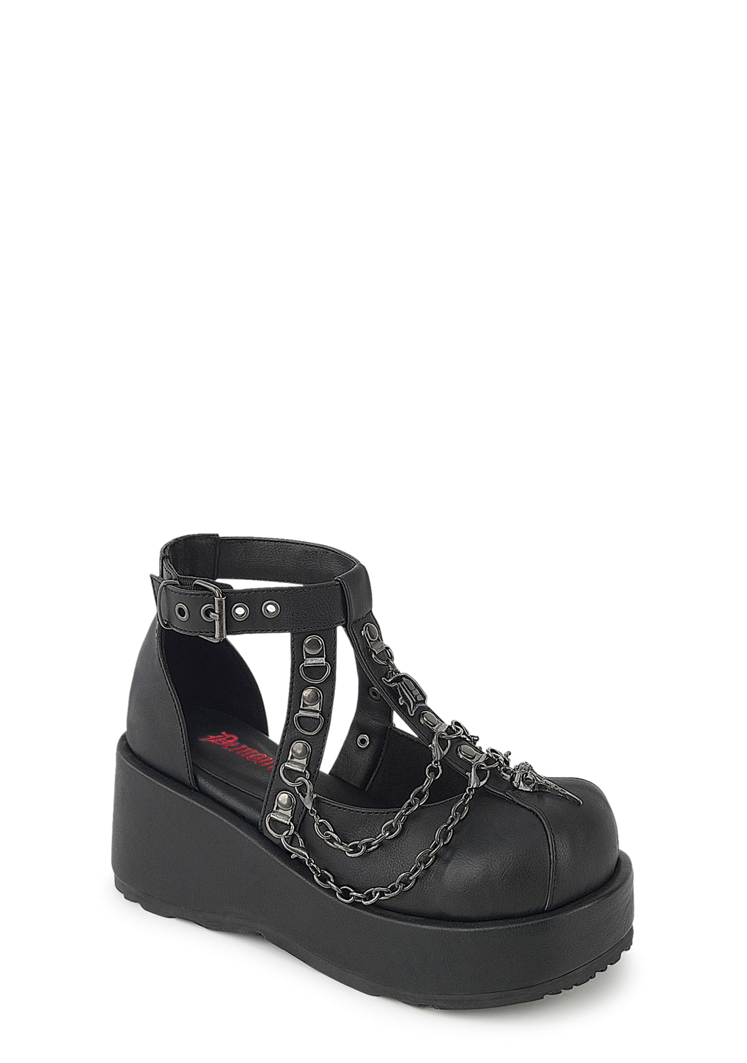 Cubby-28 Platform Cage Shoes with Charms