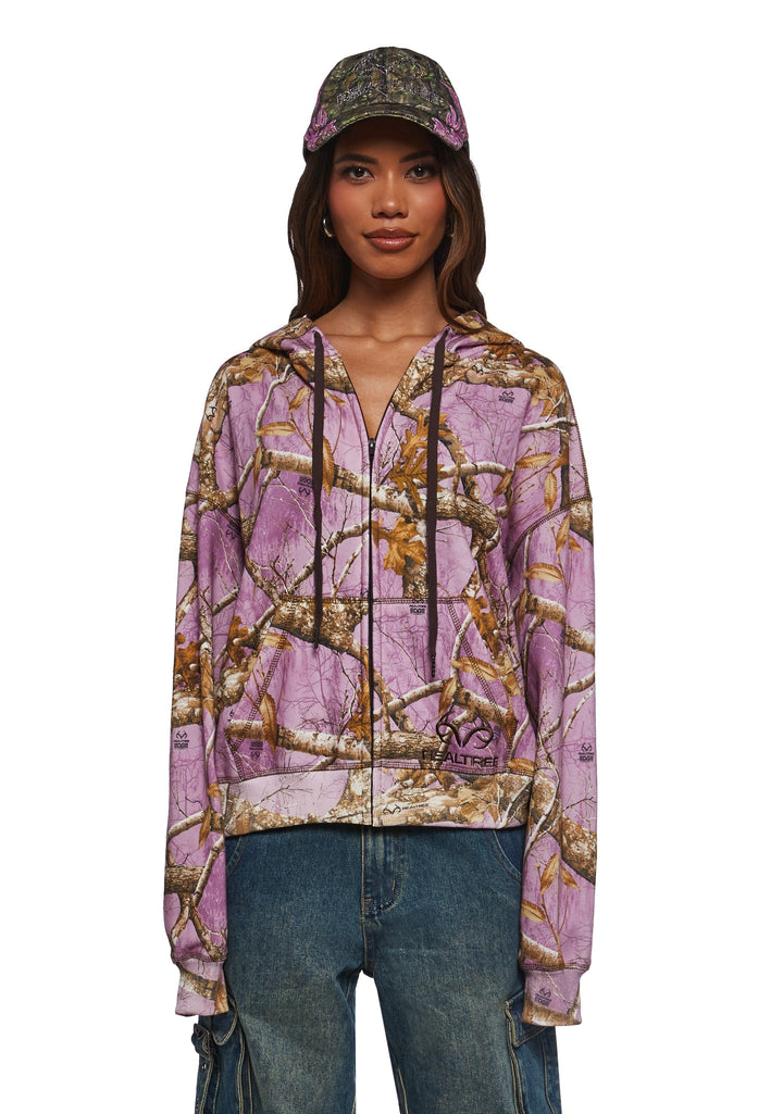Oversized Camo Hoodie