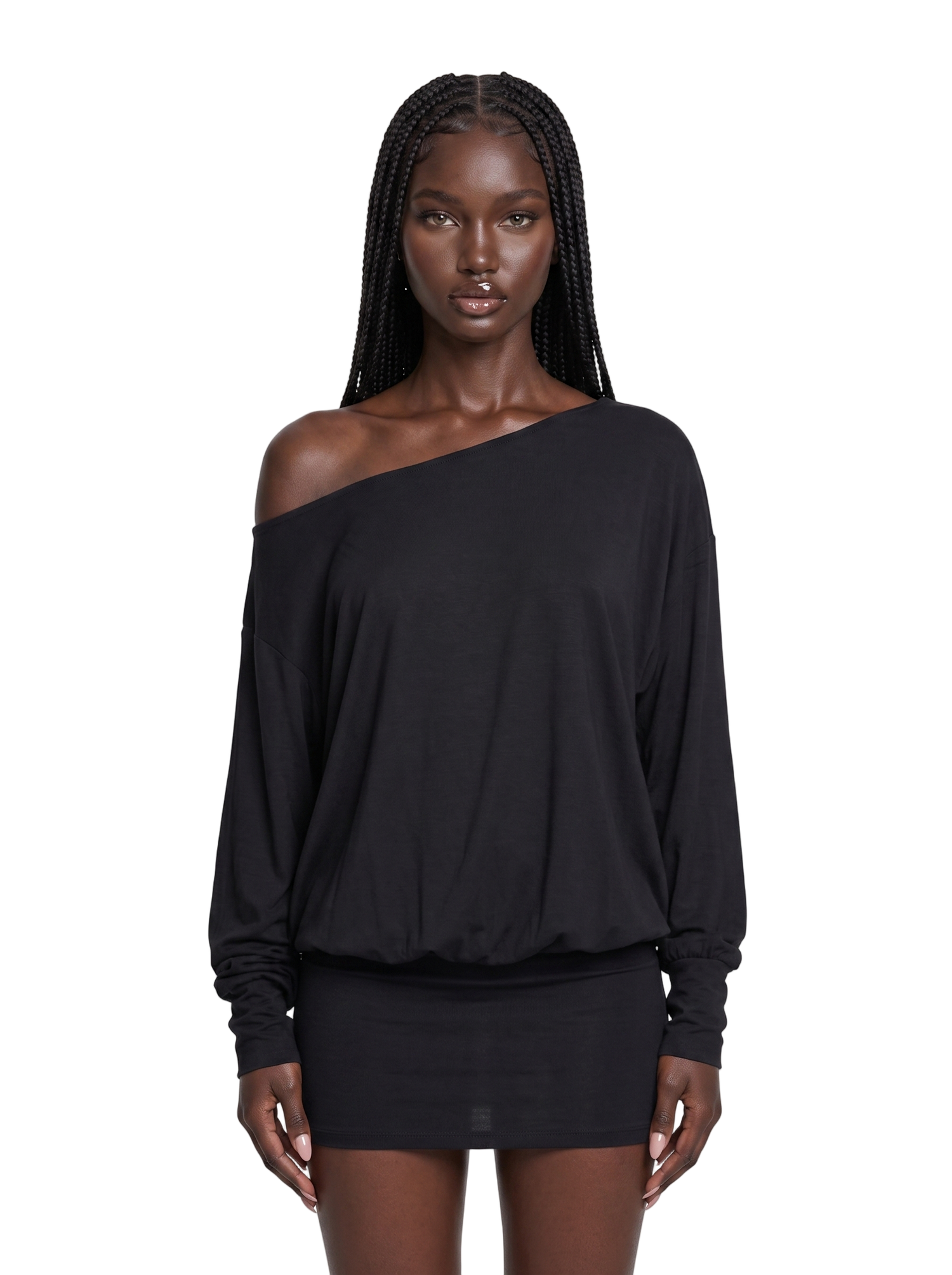 Milana Mini Dress - Black