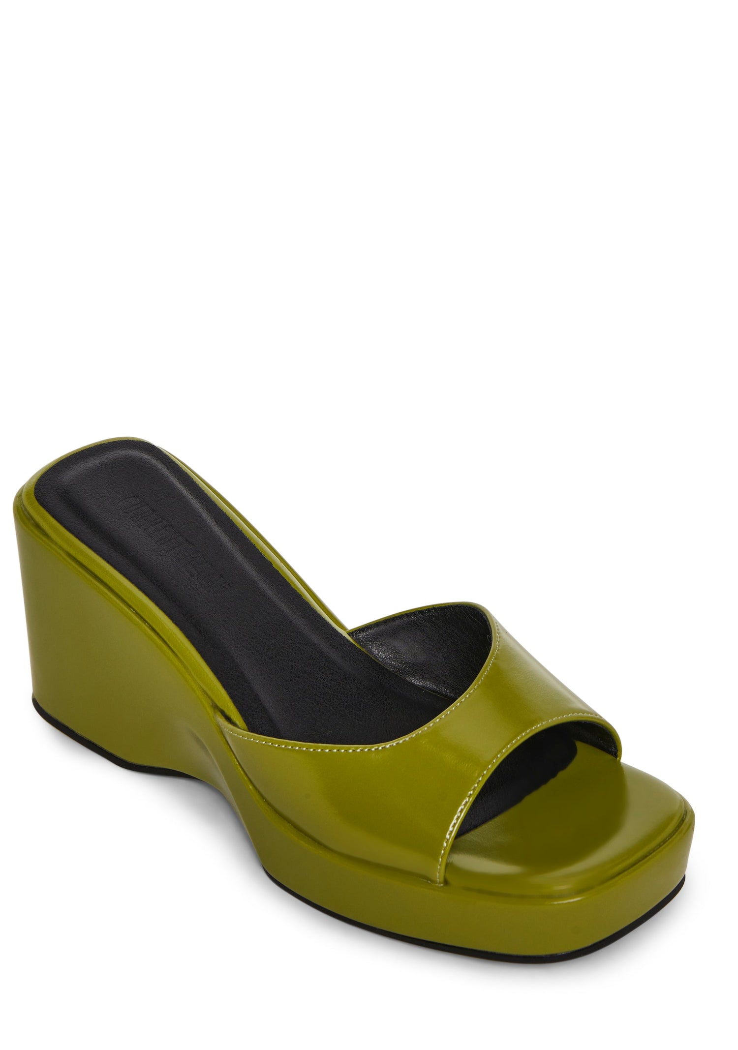 Jennie Wedge Sandal - Green