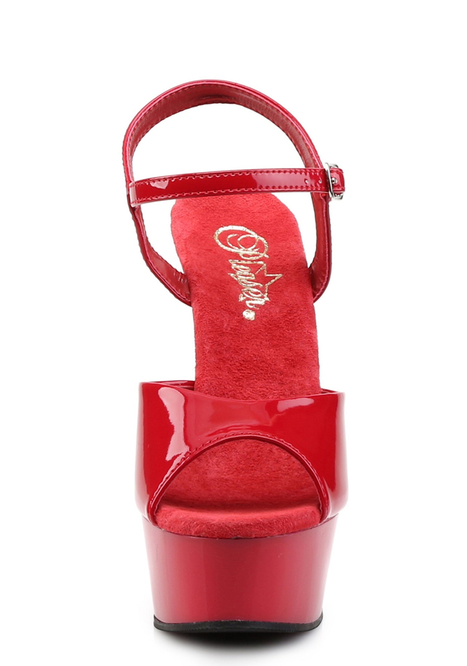Delight 609 Ankle Strap Sandal - Red