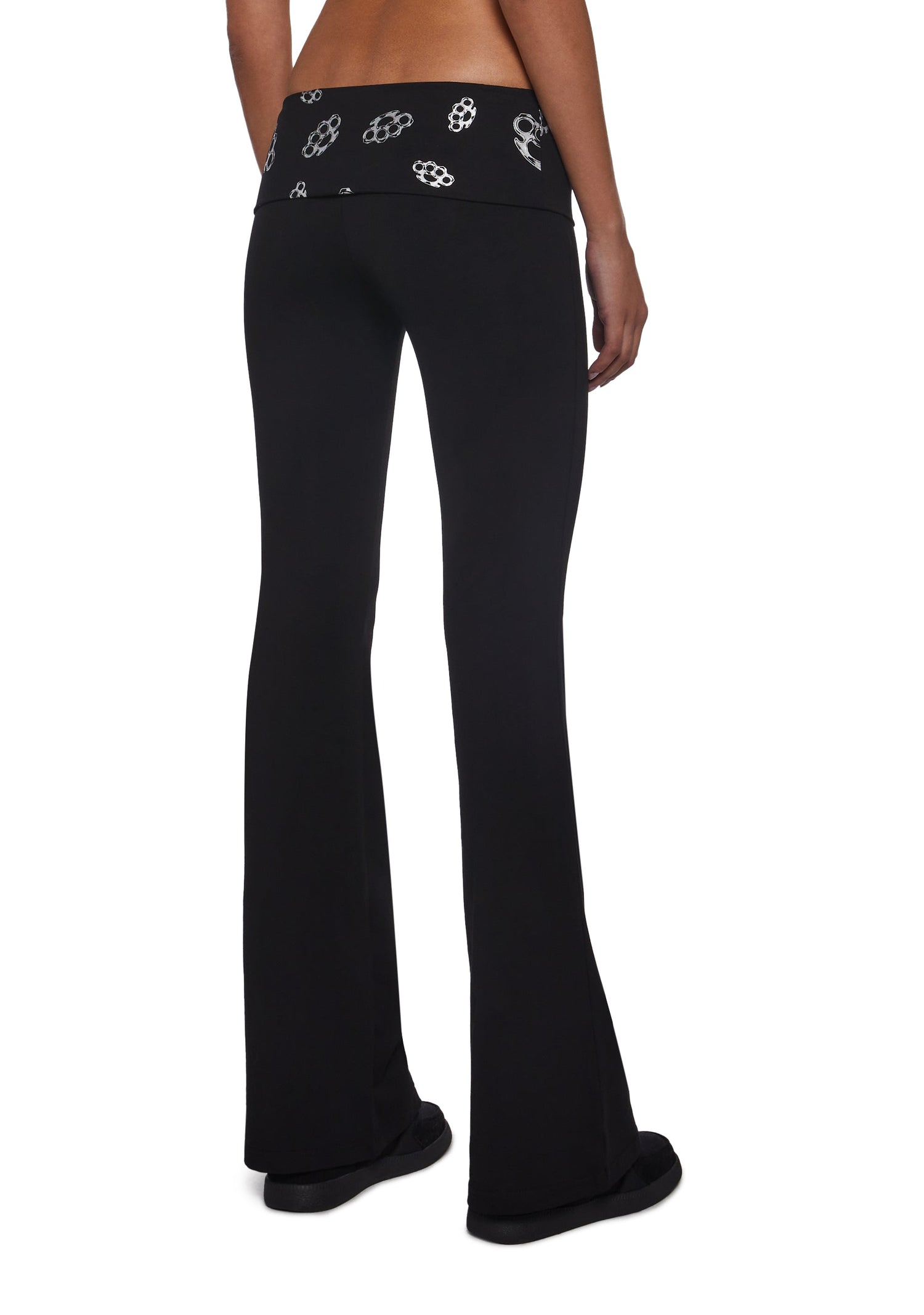Ciska Brass Knuckle Low Rise Yoga Pants