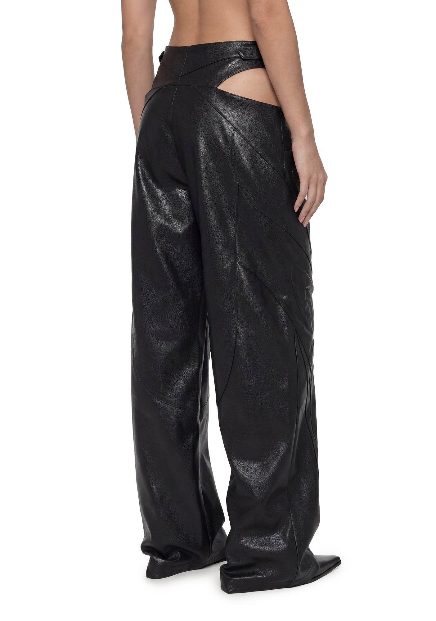 Octane Leather Panty Trousers