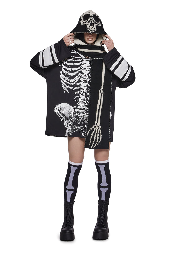 Haunted Scarf With Hood