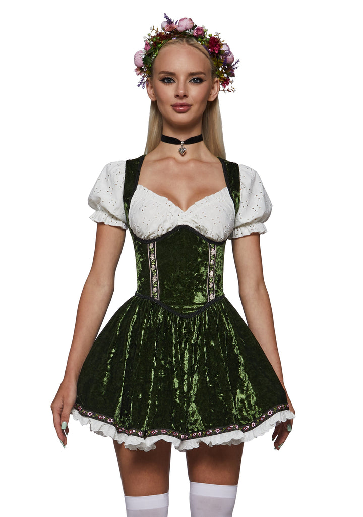 Bavarian Maiden Dress Costume
