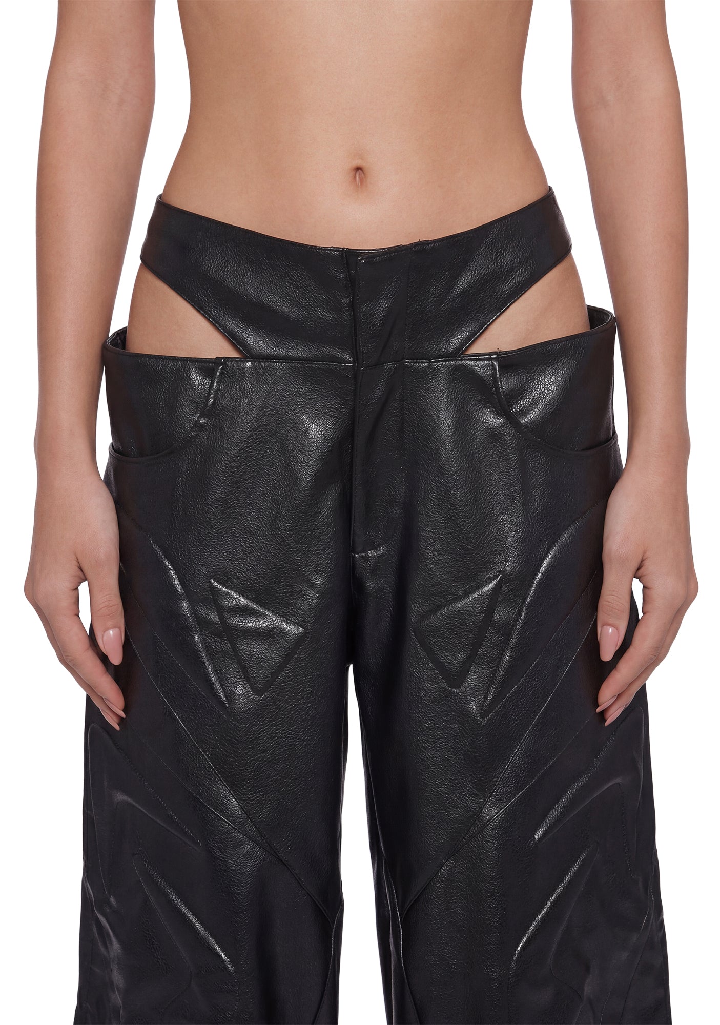 Octane Leather Panty Trousers