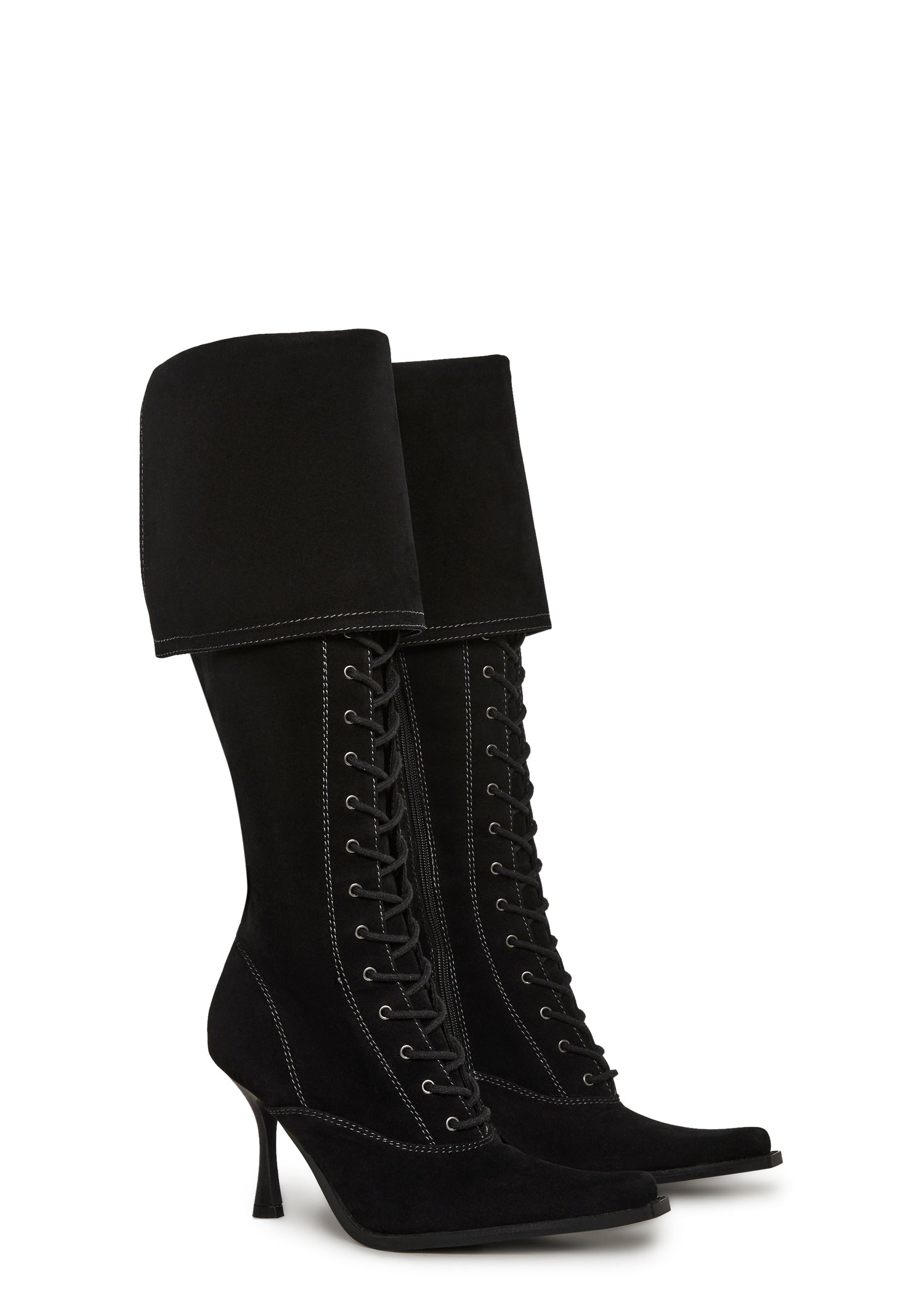 Victorian Cuff Knee High Boot