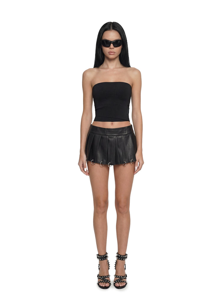 Bandage Bandeau Top - Black